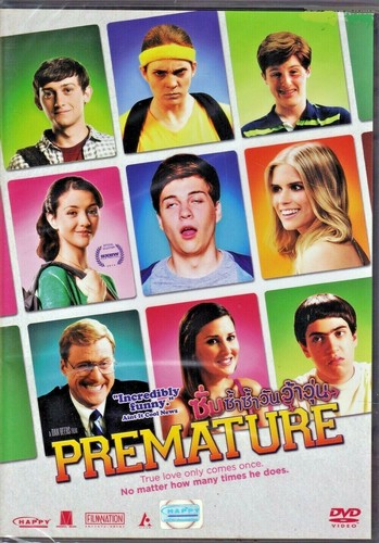 Premature (2014) DVD All/0 PAL - John Karna, Caroline Traywick, Adult Sex Comedy - Picture 1 of 2