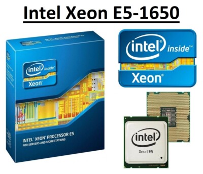 Intel Xeon E5-1650 SR0KZ 3,20 - 3,80 GHz, 12MB, 6 Core, Sockel LGA2011, 130W CPU