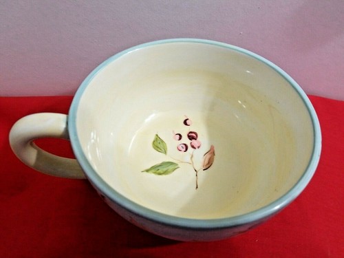 Tracy Porter Made For Saks Fifth Avenue Coffee Tea Soup Mug Blue Green Pink - Picture 2 of 4