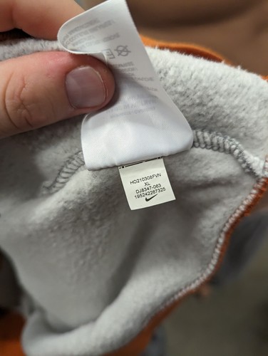 Sudadera Nike Emitida por el Equipo Texas Longhorns Script XL NCAA - Imagen 9 de 9