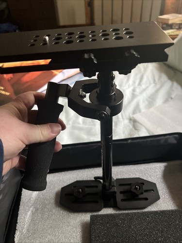 ProAm USA Steady Cam: Mount, Manuel, Weights & Case. Inc. Body Harness Bi/tripod - Picture 4 of 15