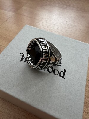 アクセサリー PALACE Vivienne Westwood College Ring Palace x Vivienne Westwood College Ring Silver - FW24 - US