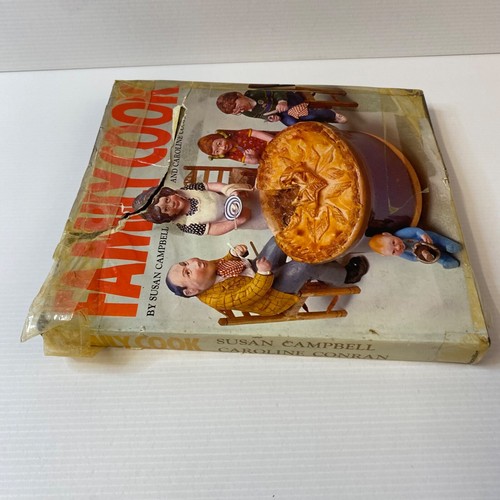 Family Cook by S. Campbell & C. Conran 1972 1st Ed. Macmillan Vintage Cookery HB - Picture 2 of 17