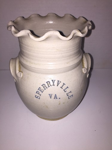 VA Pottery 2 Handled Vase - Picture 2 of 5