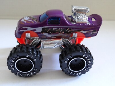 spielzeugauto monstertruck expressräder 4x4 lila