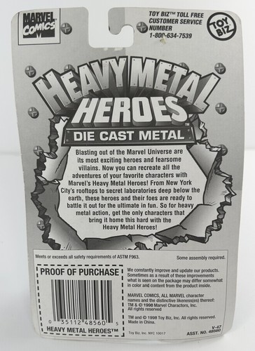 Marvel Heavy Metal Heroes Diecast Poseable Action Figure Lot: Kingpin Samurai - Picture 7 of 7