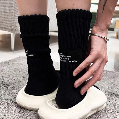 Japanese Warm Cotton Witner Socks Men Thick Tube Socks Retro Harajuku Socks - Picture 4 of 18