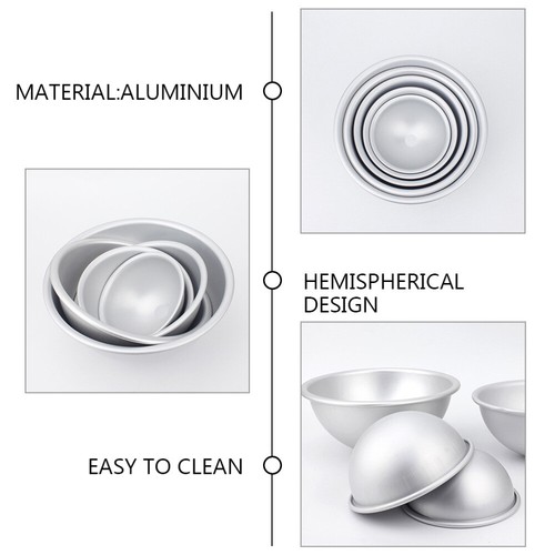 Hemisphere Baking Semicircle Baking Cake Pan Baking Aluminium - Picture 8 of 12