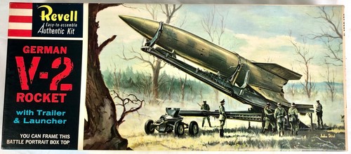 1958 REVELL TYPE S AEROJET AEROBEE HI ROCKET AUTH KIT H-1814:98 MINT COND - Picture 9 of 16