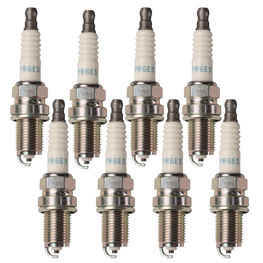 NGK Set of 8 Standard Spark Plugs Nickel 0.032 for Aston Martin Virage 90-94 V8