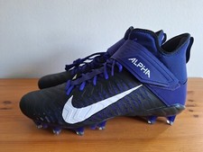 Nike Alpha Menace Pro 2 Football Cleats BV3945-500 Purple Men’s Size 11.5