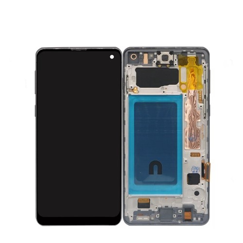 For Samsung Galaxy S10 G973 LCD Touch Screen Digitizer Display Assembly Frame - Picture 3 of 8