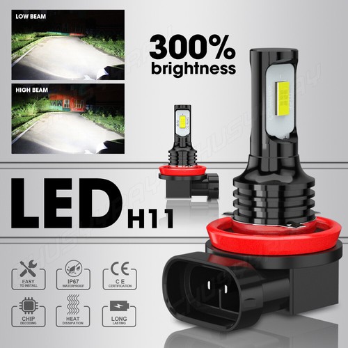 Kit combinado de faros LED con faros antiniebla 6x 6000K para Honda Civic 2006-2015 - Imagen 24 de 24