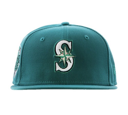 7 1/4 Pink UV New Era Exclusive Seattle Mariners 30th