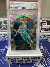 2020-21 Panini Select - Concourse LaMelo Ball #63 Silver Prizm (RC) PSA 10