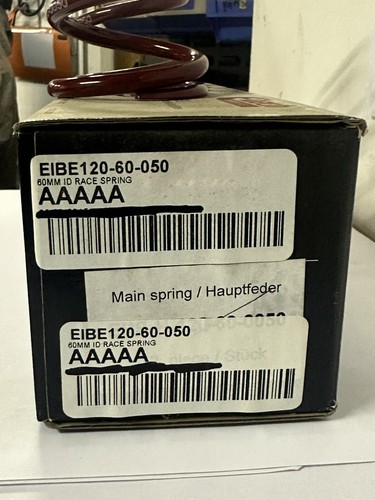 Paar Eibach Competition Gewindefahrwerk Federn 120-60-50 (285lbs) Rennrallye - Bild 2 von 5