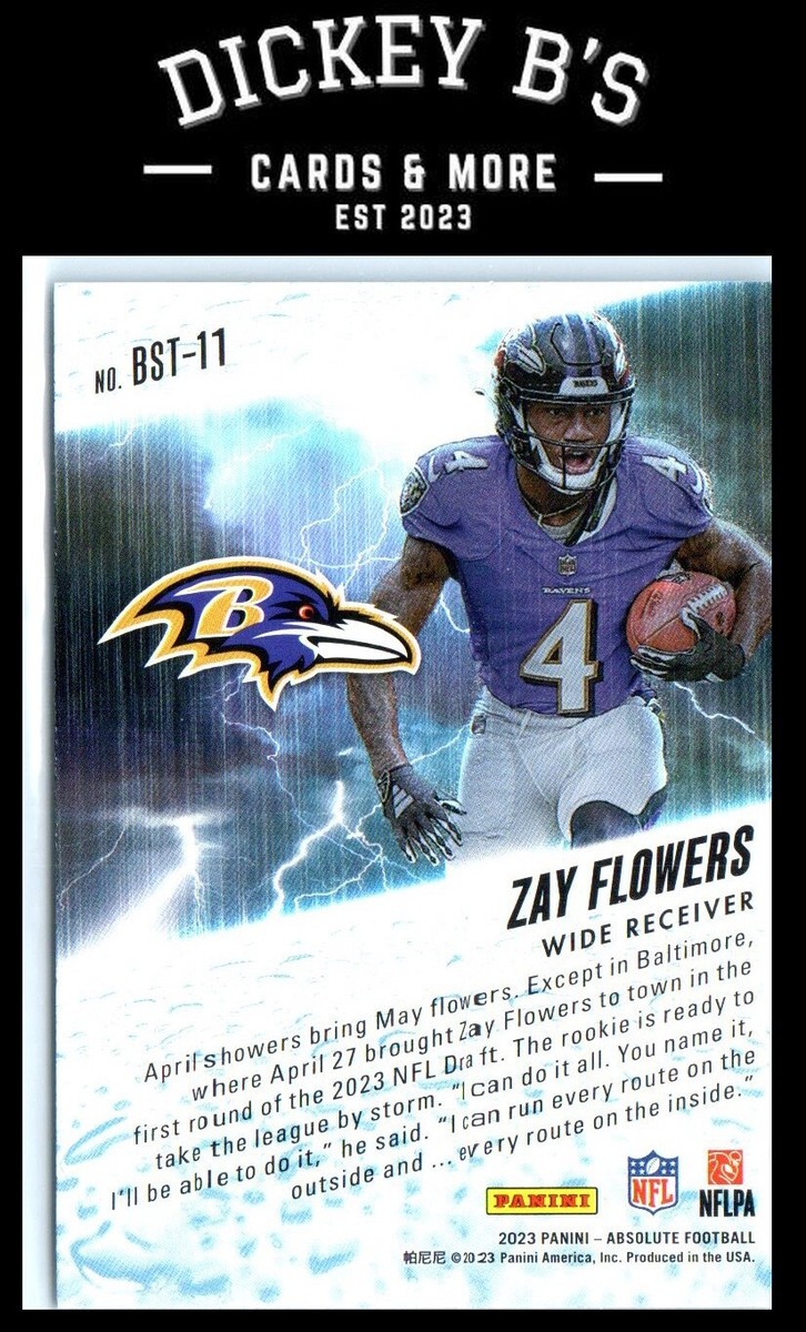 Sundayページ Zay Flowers 2023 Absolute #111 Base Price Guide - Sports