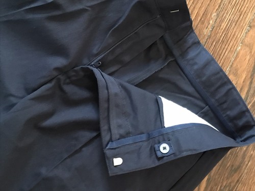 French Toast School Uniform Boys Navy Short Size 18 Husky Pleated Front - Picture 3 of 5