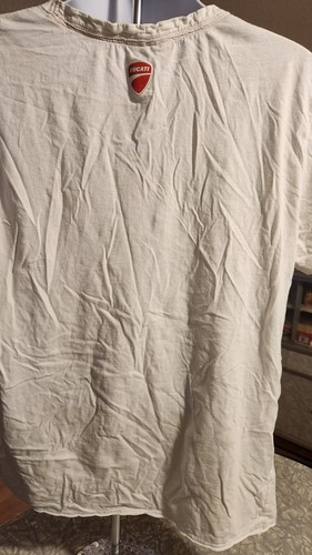 Men's Ducati Motorcycle Puma White T-Shirt XL see measurments - Bild 4 von 4