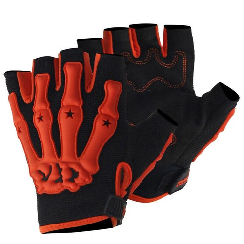 Half Finger Cycling Gloves Breathable Motorcycle Gloves MTB Road Bicycle Gloves - Foto 15 di 17