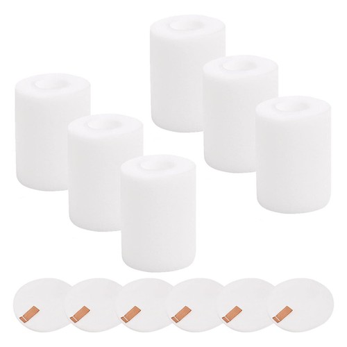 6 Pack Foam Replacement Filters for Shark AI RV2520AOUS Robot Vacuum Cleaner - Picture 1 of 10