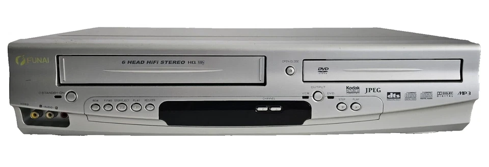 VHS Videorecorder HDMI DVD Player / VHS Funai 1 Jahr Garantie - Bild 2 von 4