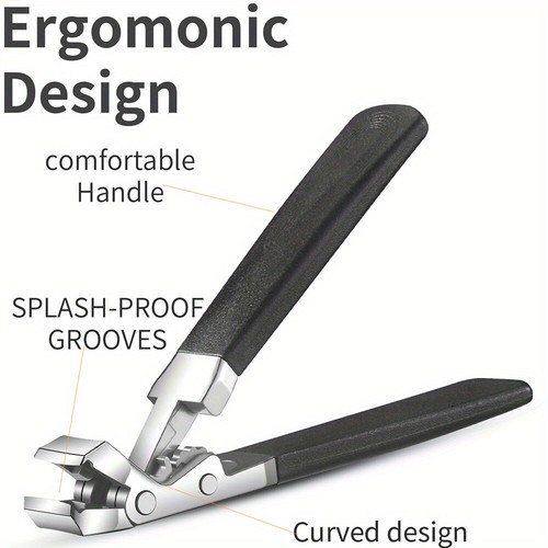 5pcs High-End Nail Clipper Set for Seniors - Modern Stainless Steel Toenail Clip - Picture 7 of 10
