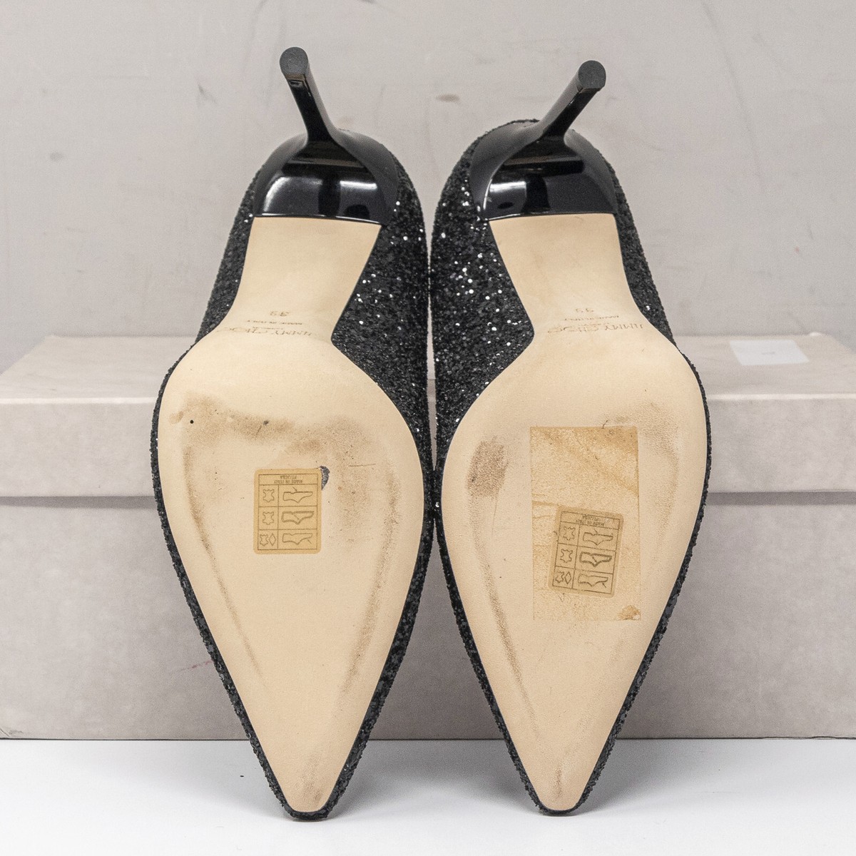 JIMMY CHOO Romy 100 パンプス Black Suede Pointy Toe Pumps | Romy 100 | Pre Fall 16