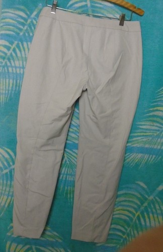 Talbots Slacks Pants 8p Beige Stretch Work Play Lined Comfort Style Fashion WOW - Picture 2 of 2