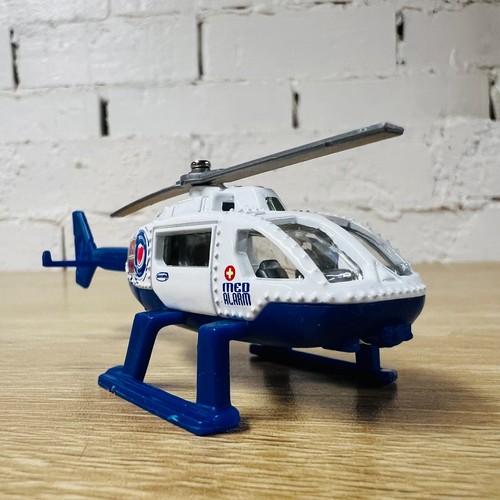 Rescue Helicopter MB541 White Blue Med Alarm 2002 Rescue Rookies 11/13 - Picture 10 of 14