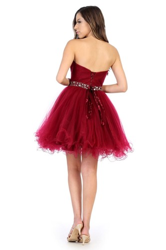Sweetheart Bodice Cocktailkleid - Bild 9 von 20