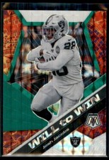 2020 Panini Contenders Red Zone Josh Jacobs Las Vegas Raiders #29