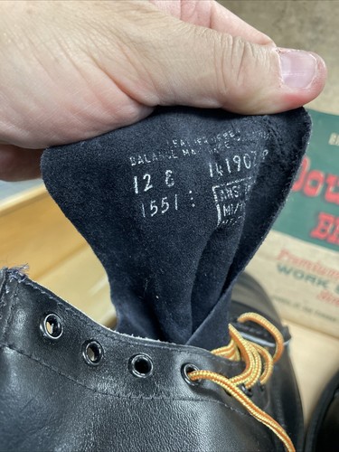 Lehigh Men’s 12E.#1551.Met-Guard Work/Safety Boots.Vintage,USA,NOS.H/D Soles, - Picture 20 of 24