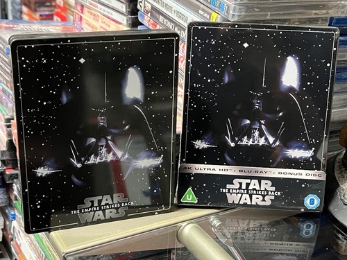 Star Wars: Empire Strikes Back 4K ULTRA HD / BLU-RAY ZAVVI EXCLUSIVE STEELBOOK! - Picture 7 of 7