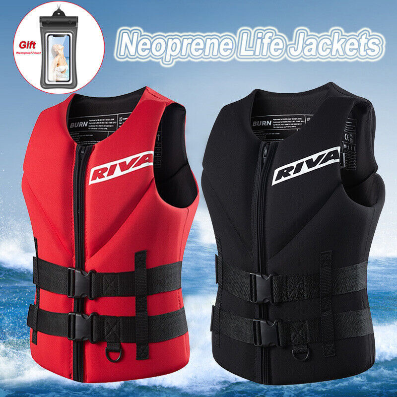 Chaleco salvavidas de neopreno para adultos surf kayak lanchas de motor