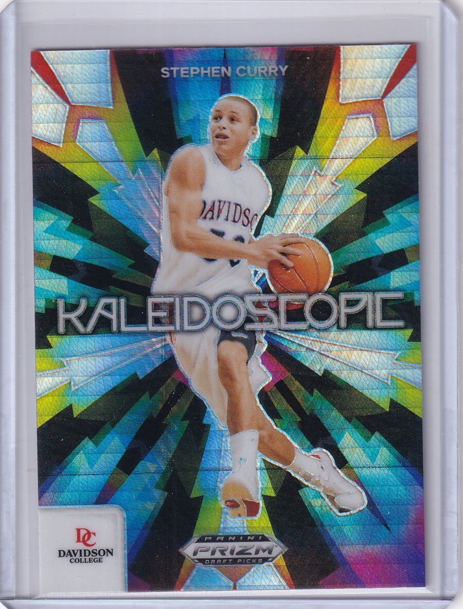Stephen Curry 2024-25 Panini Prizm Draft Hyper Kaleidoscopic Davidson $1.50 SHIP
