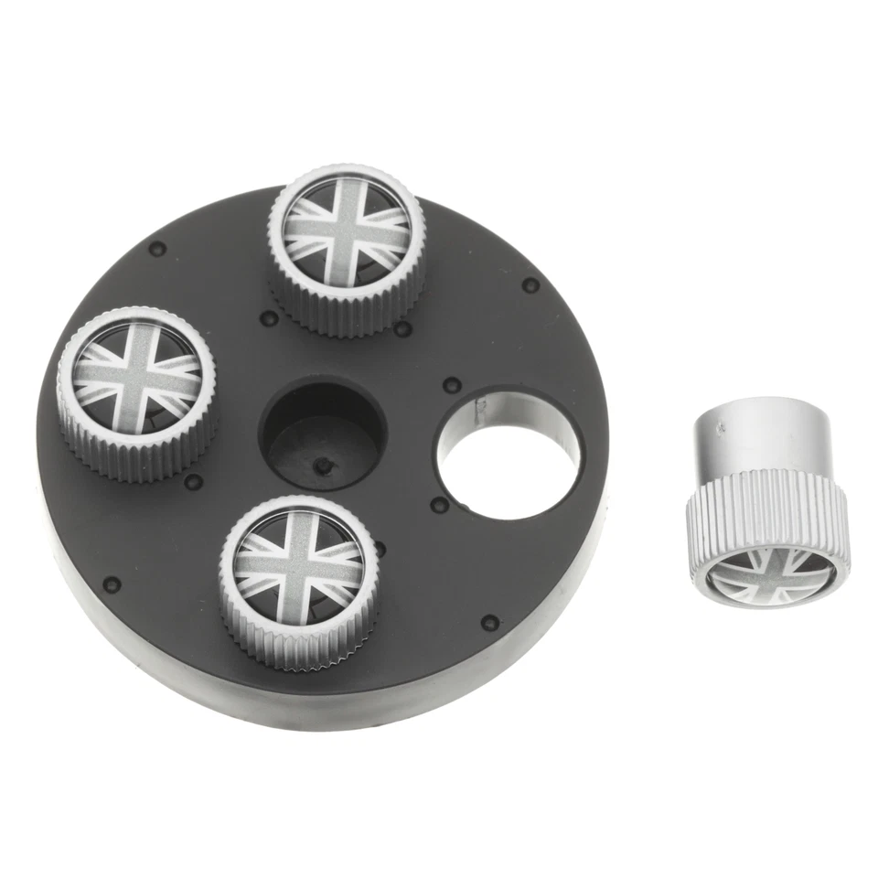 Tapas de válvula estilo Jaguar originales - Black Jack C2D24287 Foto 4 de 4