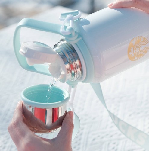 New 2024 China Starbucks The year of Dragon 30oz Stainless Steel Thermos flask - Picture 7 of 8