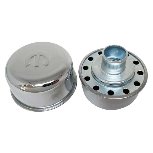 NOS Mopar 383 400 440 Polished Die-Cast Polished Aluminum Valve Covers - Picture 8 of 9