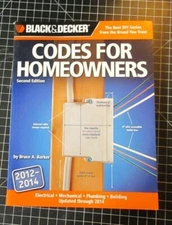 Black   Decker Codes for Homeowners 2012-2014  Your Photo Guide T
