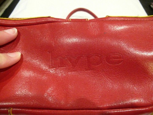 Hype red leather purse - Bild 4 von 12