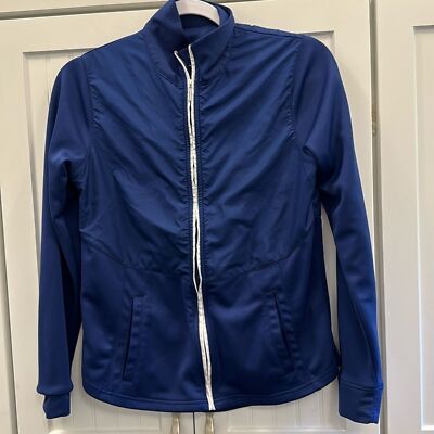 Pebble Beach dry luxe performance zippered jacket Size S