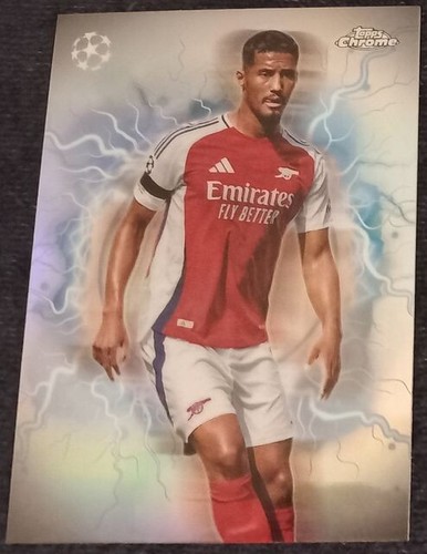 TOPPS-CHROME UCC 2024/25 (24/25)-WILLIAM SALIBA-CIRCLE OF POWER SHOCKWAVE-CP-19