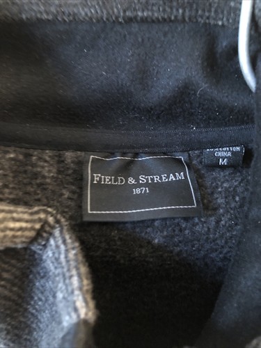 Field & Stream 1871 Size M Mens Vest Zip Up Dark Gray - Picture 3 of 9