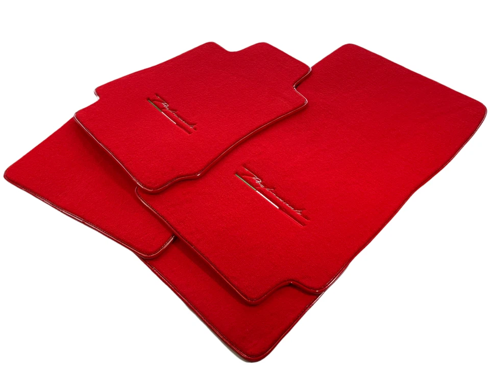 Alfombrillas para Alfa Romeo Rojo Perfomante Alfombras a medida para todos los modelos AutoWin Foto 2 de 4