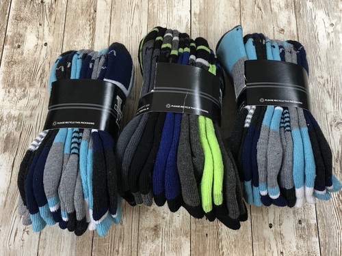 Varsity Supply Co Boys Sport Socks New Low Cut 18 Pair Fits Shoe Size 10.5-4 - Picture 12 of 13
