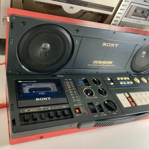 SONY CFS-C7 CHORD MACHINE Boombox | 1982 Japan | Rare Vintage | FM/AM Cassette - Picture 12 of 12
