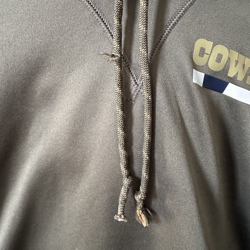 Nike Dallas Cowboys Salute to Service Hoodie Mens Small Green USA Patch Camo NFL - Picture 5 of 11