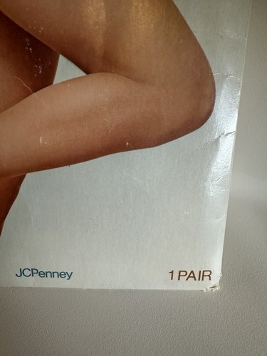 Lot Of 2 VTG  JC Penny WHITE/TAUPE Size Queen/Long Super Shaper Pantyhose - Picture 5 of 15