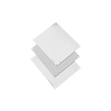 Hoffman Enclosures A12P10, 8.88" x 10.75", White, Steel Junction Box Panel, 1 pc